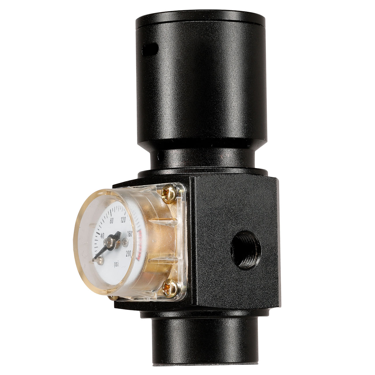 BalystiK HPR800C V3 HPA Regulator schwarz inkl. 109 cm Deluxe Remote-Line schwarz - US-Version Bild 4