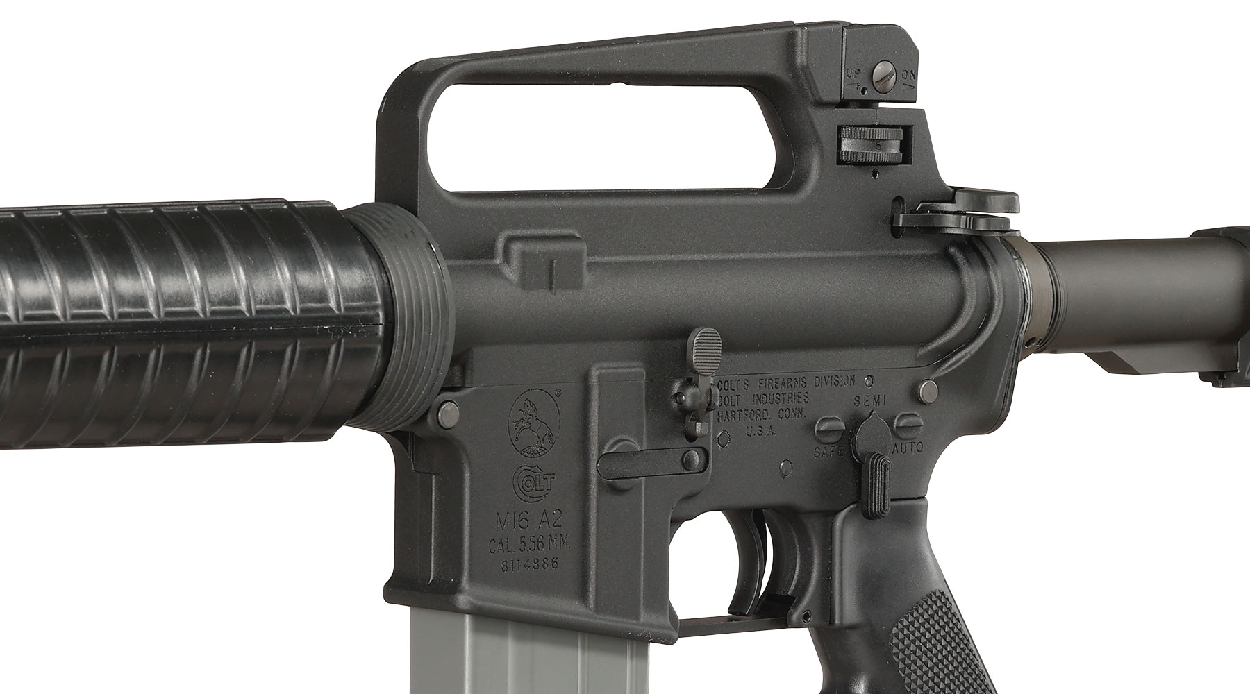 VFC Colt M727 / M16A2 Carbine Vollmetall Gas-Blow-Back 6mm BB schwarz Bild 8