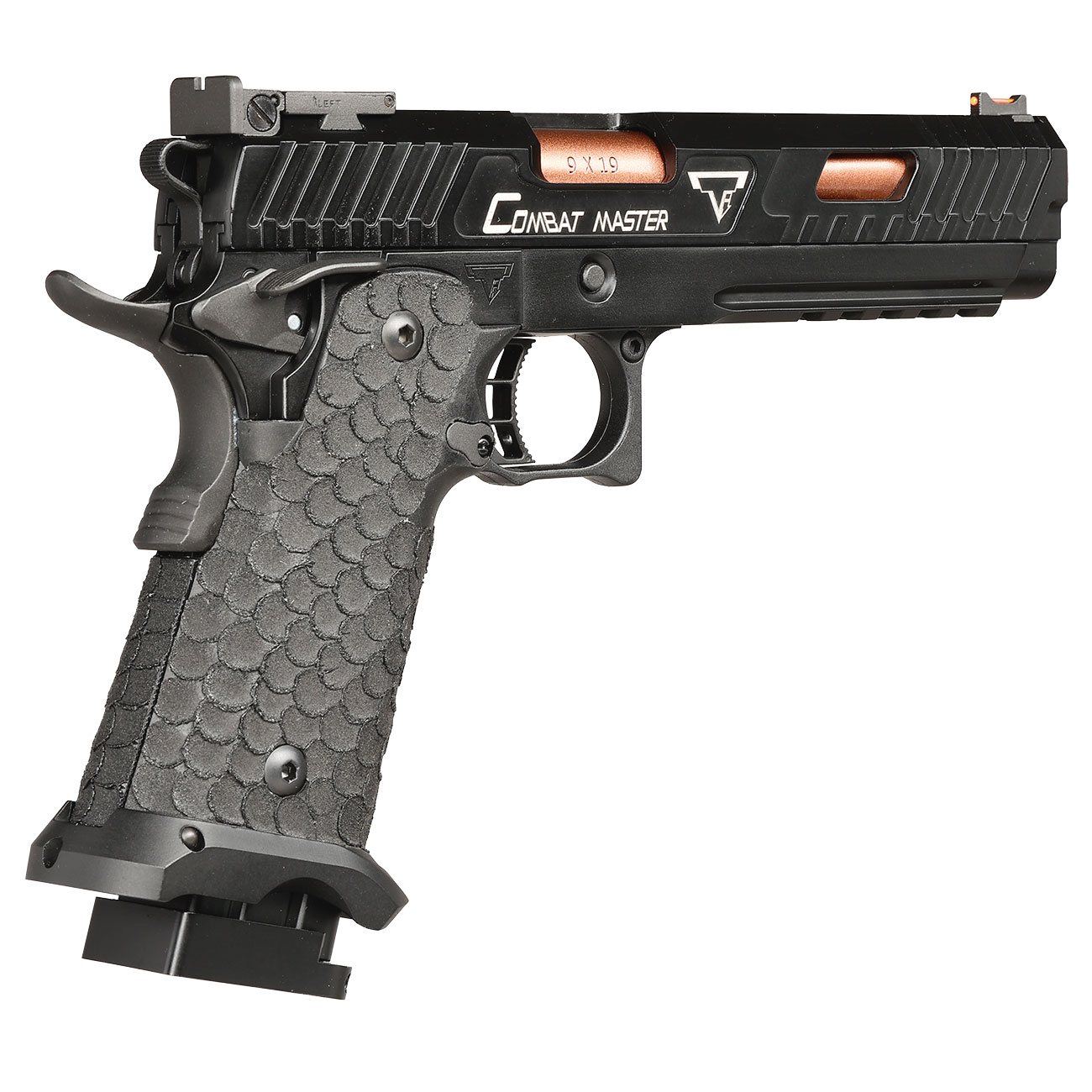 Army Armament TTI Innovations Combat Master Vollmetall GBB 6mm BB schwarz - Standard Version Bild 4