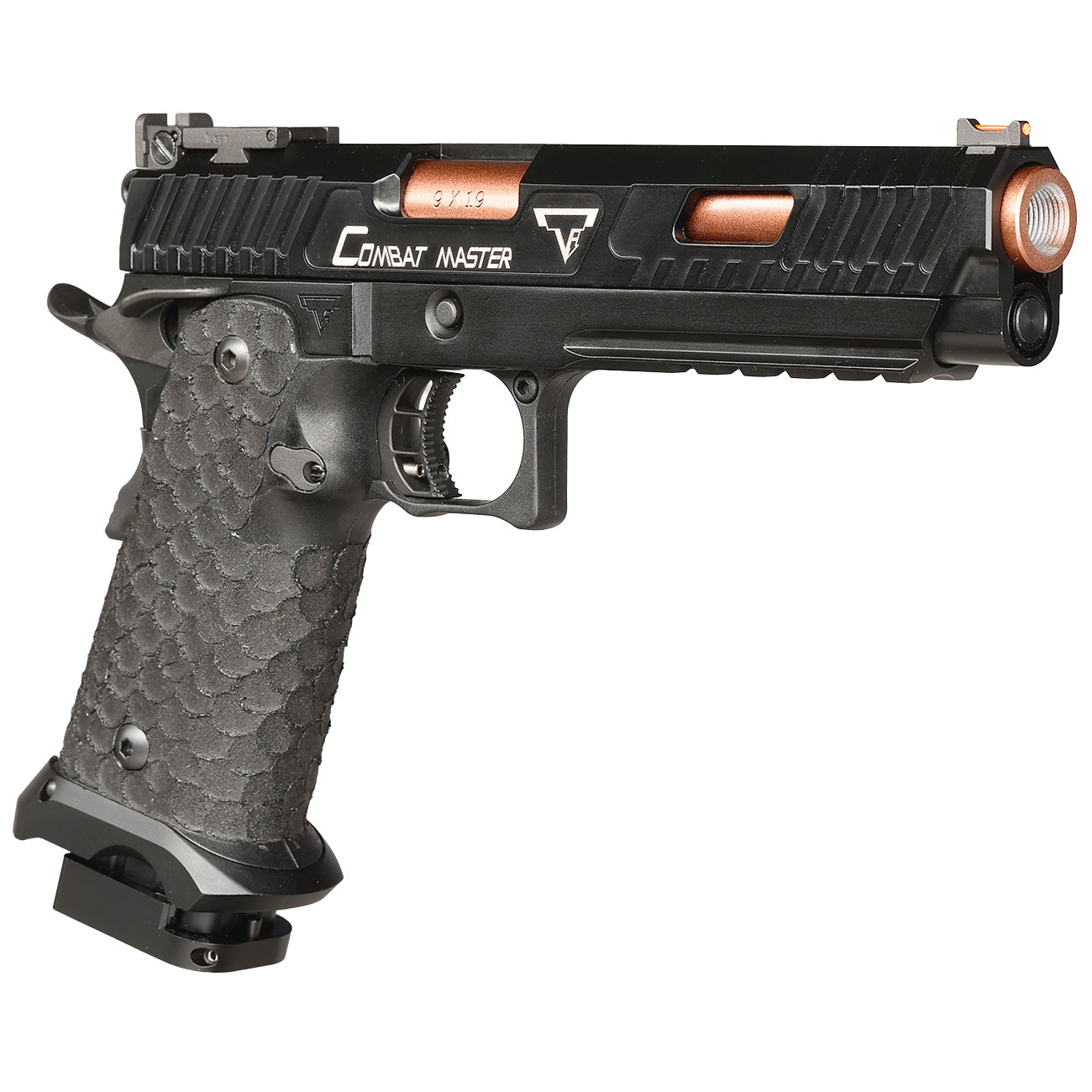 Army Armament TTI Innovations Combat Master Vollmetall GBB 6mm BB schwarz - Standard Version Bild 7