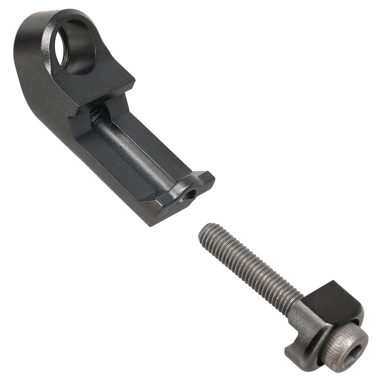 IMI 45 Grad Offset QD Riemenhalterung f. 20 - 22 mm Schienen schwarz Bild 4