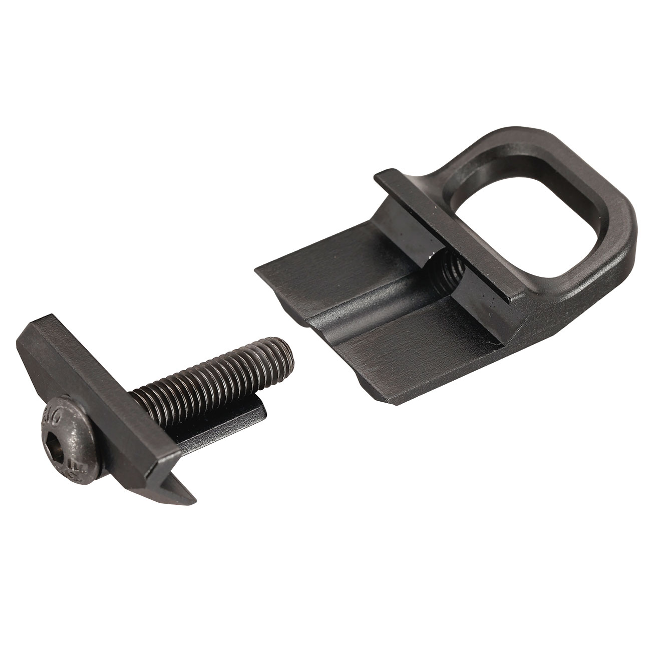 IMI 20 Grad Offset Riemenhalterung f. 20 - 22 mm Schienen schwarz Bild 5