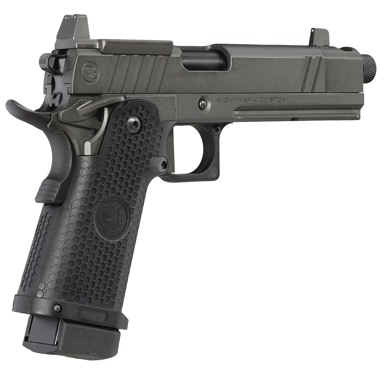 RWA Nighthawk Custom TRS Comp Optic Ready Vollmetall GBB 6mm BB schwarz Bild 4