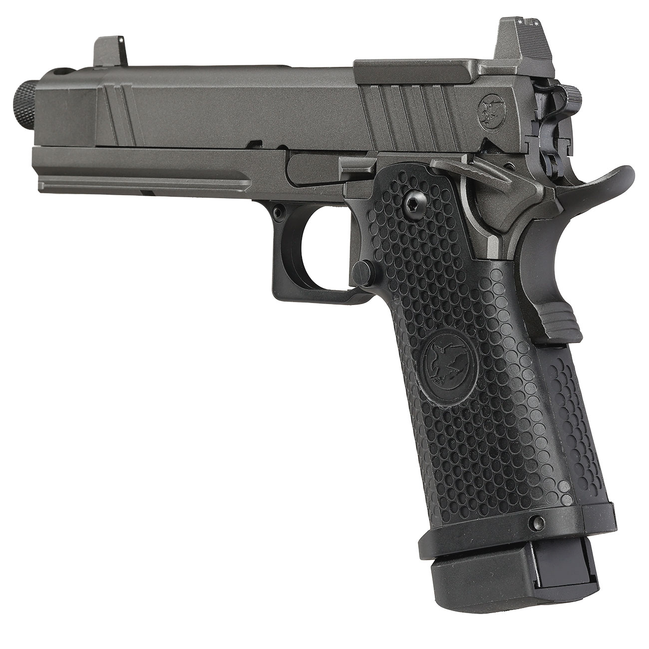 RWA Nighthawk Custom TRS Comp Optic Ready Vollmetall GBB 6mm BB schwarz Bild 8