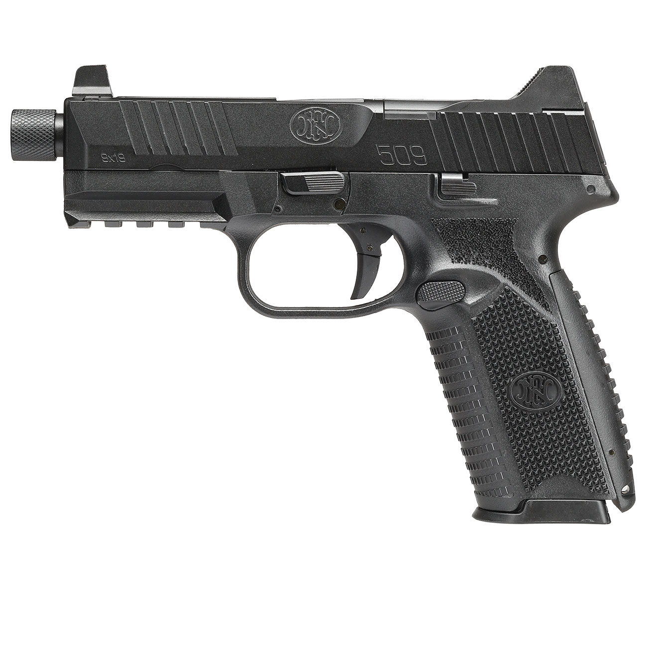 EMG FN Herstal FN 509 Tactical mit Metallschlitten GBB 6mm BB schwarz Bild 1