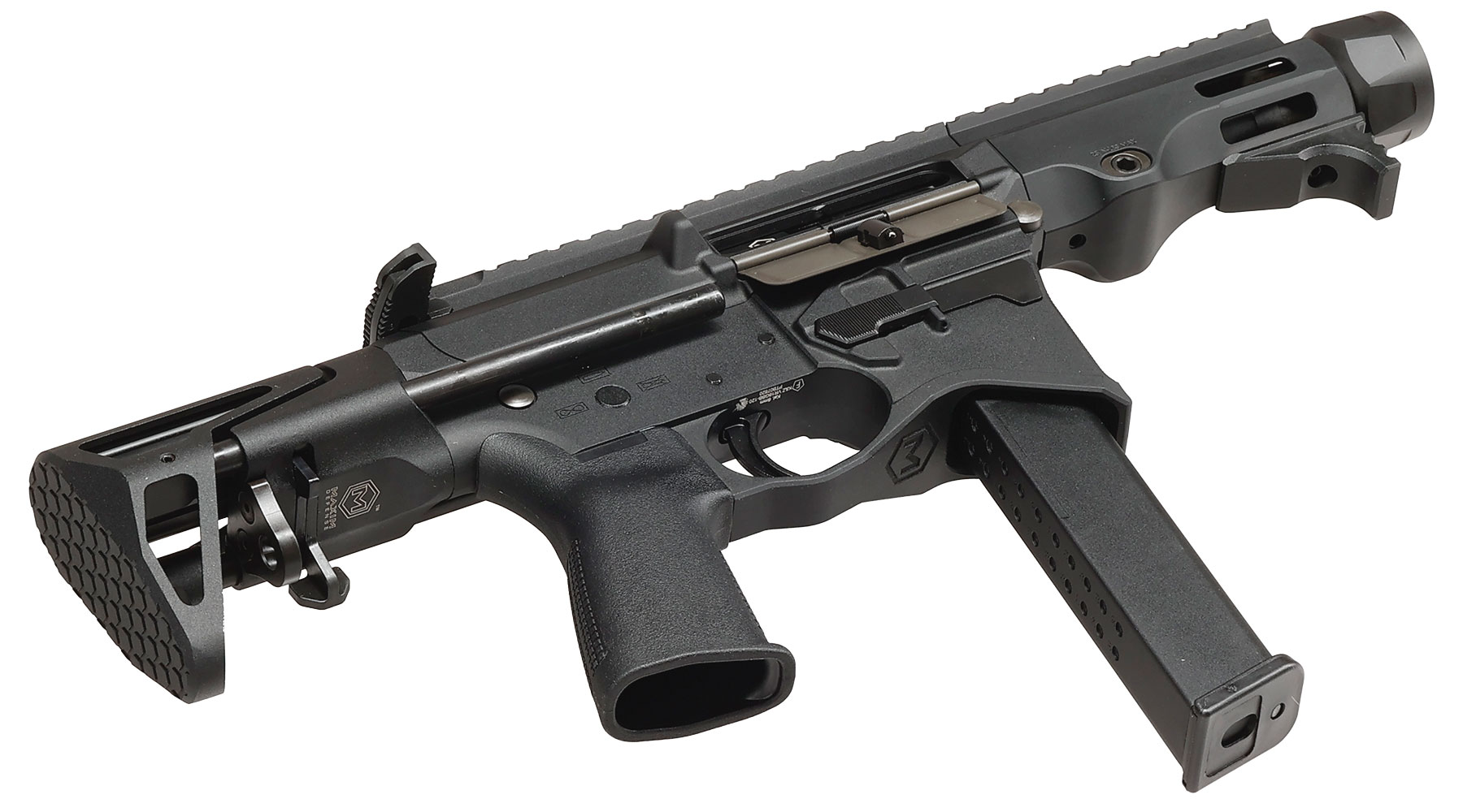 VFC Maxim Defense MD9-K SBR Vollmetall GBB 6mm BB schwarz Bild 5