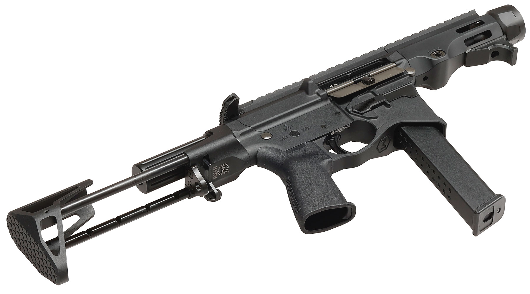 VFC Maxim Defense MD9-K SBR Vollmetall GBB 6mm BB schwarz Bild 6