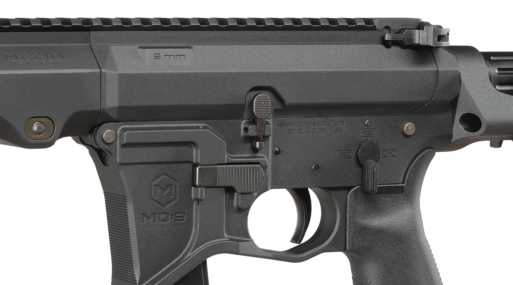 VFC Maxim Defense MD9-K SBR Vollmetall GBB 6mm BB schwarz Bild 8