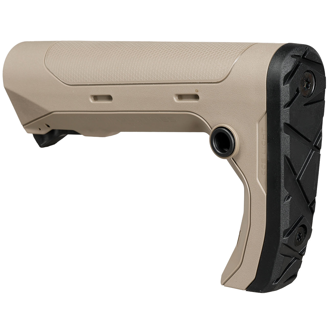 ASG / Hera Arms M4 CCS Light Ausziehschaft f. M4 / AR15 Mil-Spec Stock-Tube Gen. 2 tan Bild 5