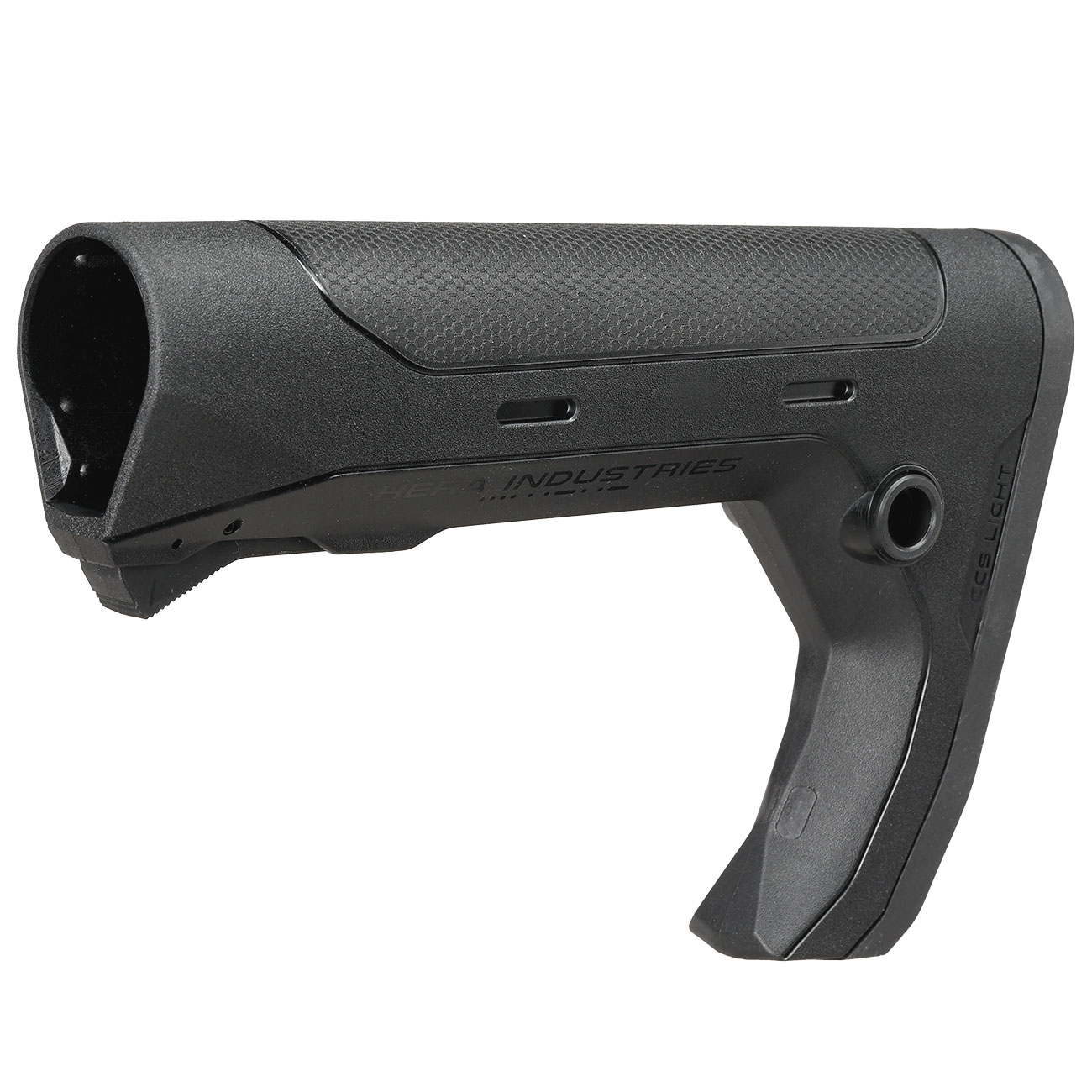 ASG / Hera Arms M4 CCS Light Ausziehschaft f. M4 / AR15 Mil-Spec Stock-Tube Gen. 2 schwarz