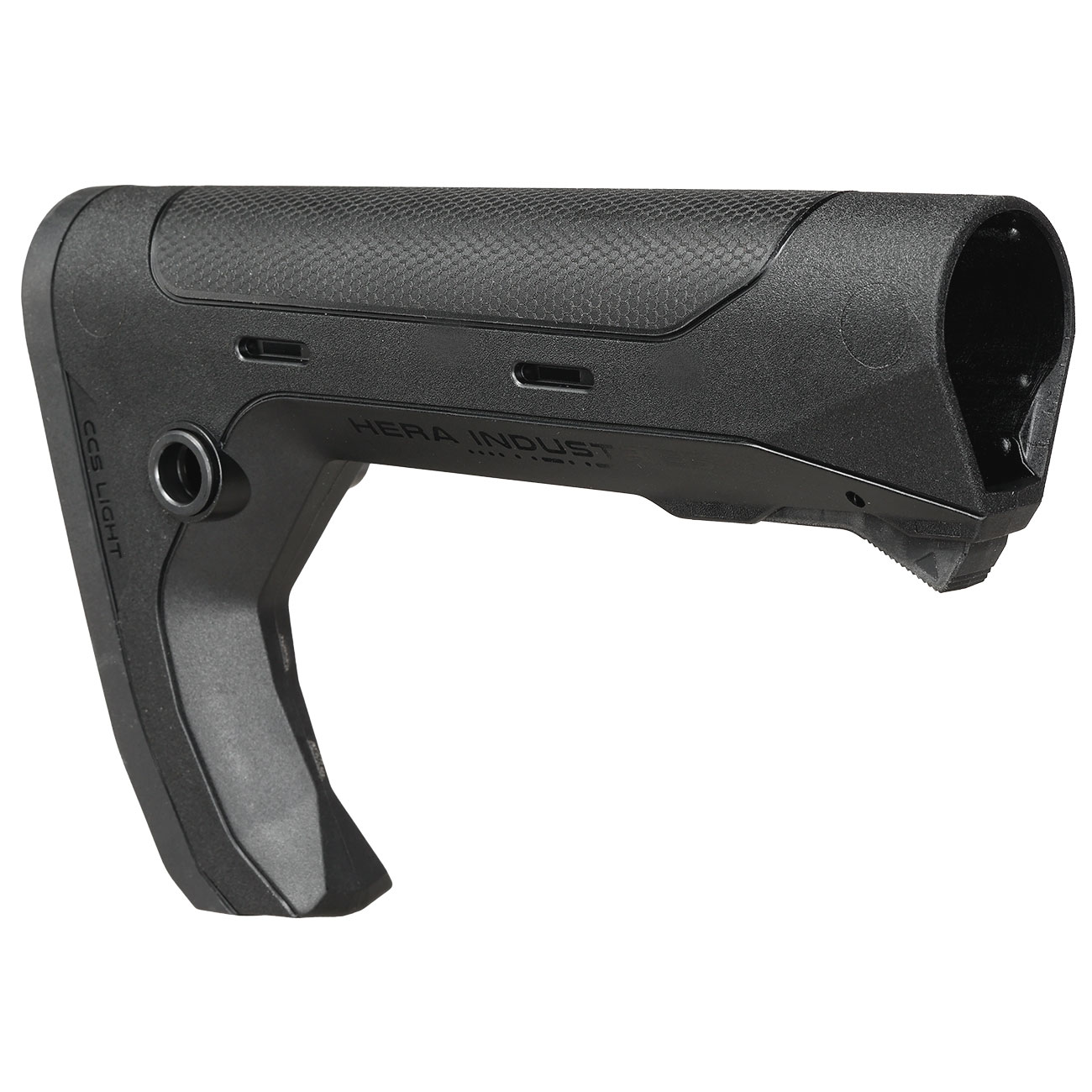 ASG / Hera Arms M4 CCS Light Ausziehschaft f. M4 / AR15 Mil-Spec Stock-Tube Gen. 2 schwarz Bild 1