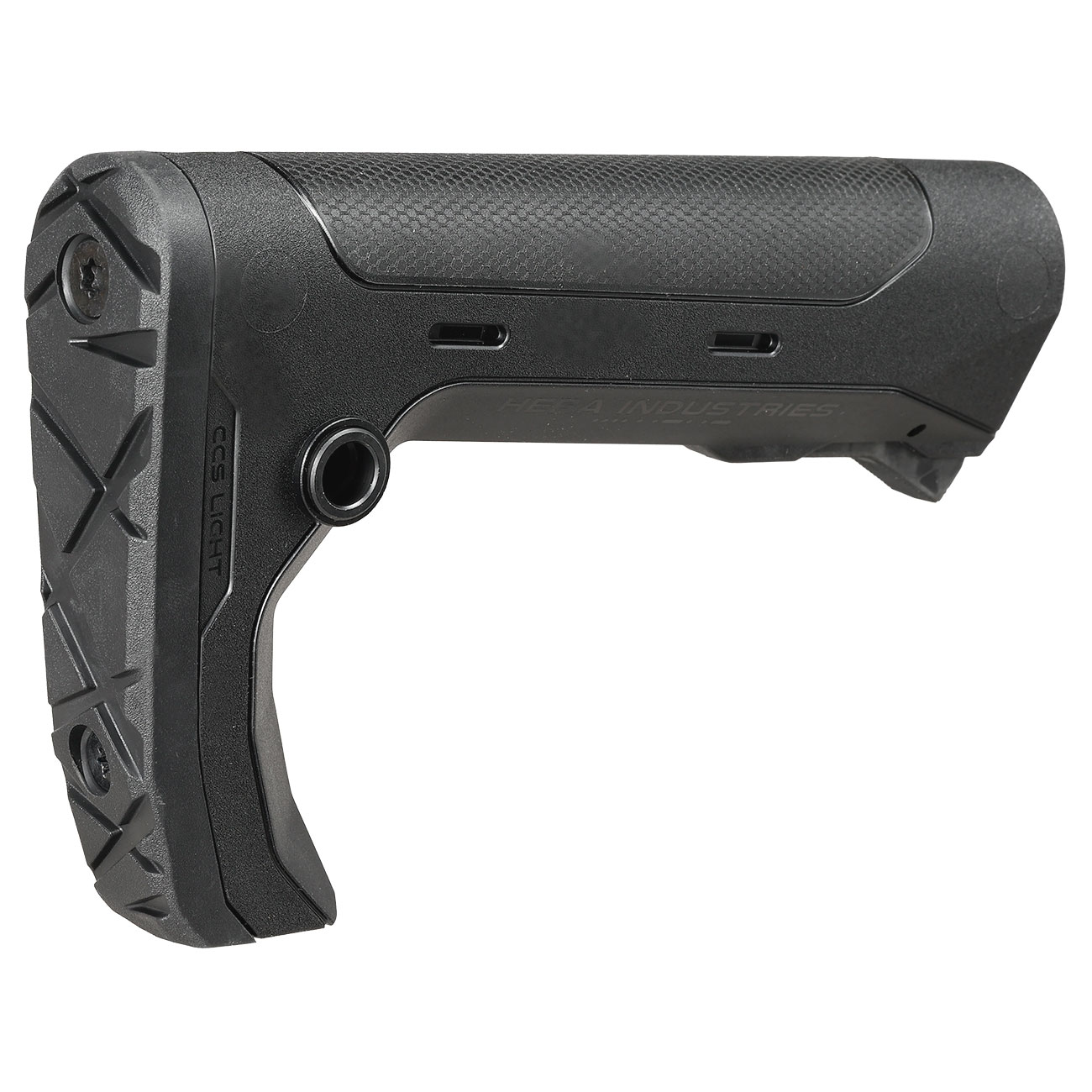 ASG / Hera Arms M4 CCS Light Ausziehschaft f. M4 / AR15 Mil-Spec Stock-Tube Gen. 2 schwarz Bild 4