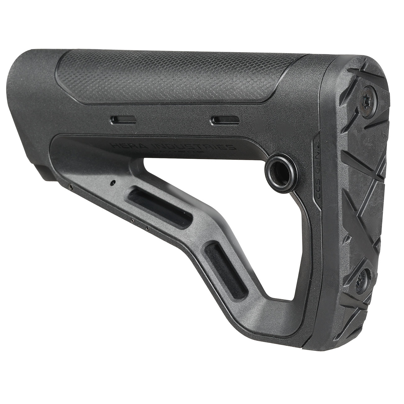 ASG / Hera Arms M4 CCS Ausziehschaft f. M4 / AR15 Mil-Spec Stock-Tube Gen. 2 schwarz Bild 5