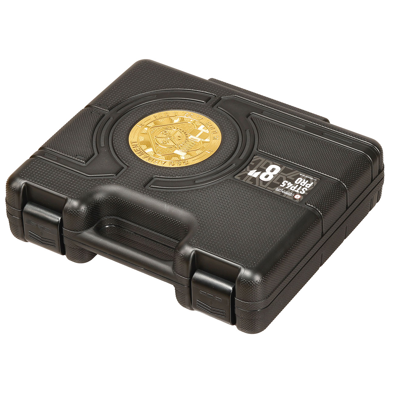 G&G STP45 Pro 8 Zoll Airsoftpistole Hi-Capa Vollmetall GBB 6mm BB schwarz - Set mit 2 Magazinen / Pistolenkoffer Bild 10