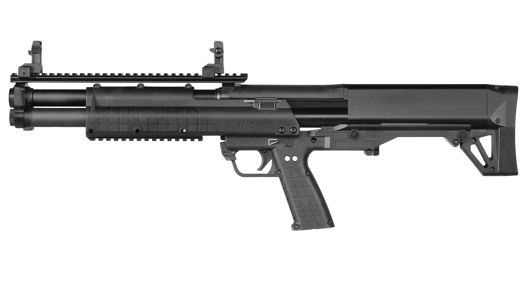 EMG KelTec KSG Multi-Shot Bullpup Pump Action Gas Shotgun 6mm BB schwarz Bild 2