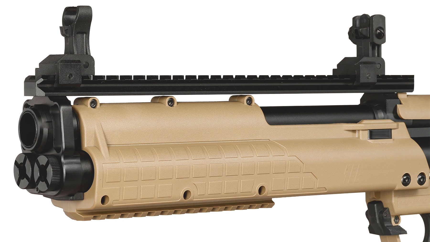 EMG KelTec KSG Multi-Shot Bullpup Pump Action Gas Shotgun 6mm BB Dark Earth Bild 7