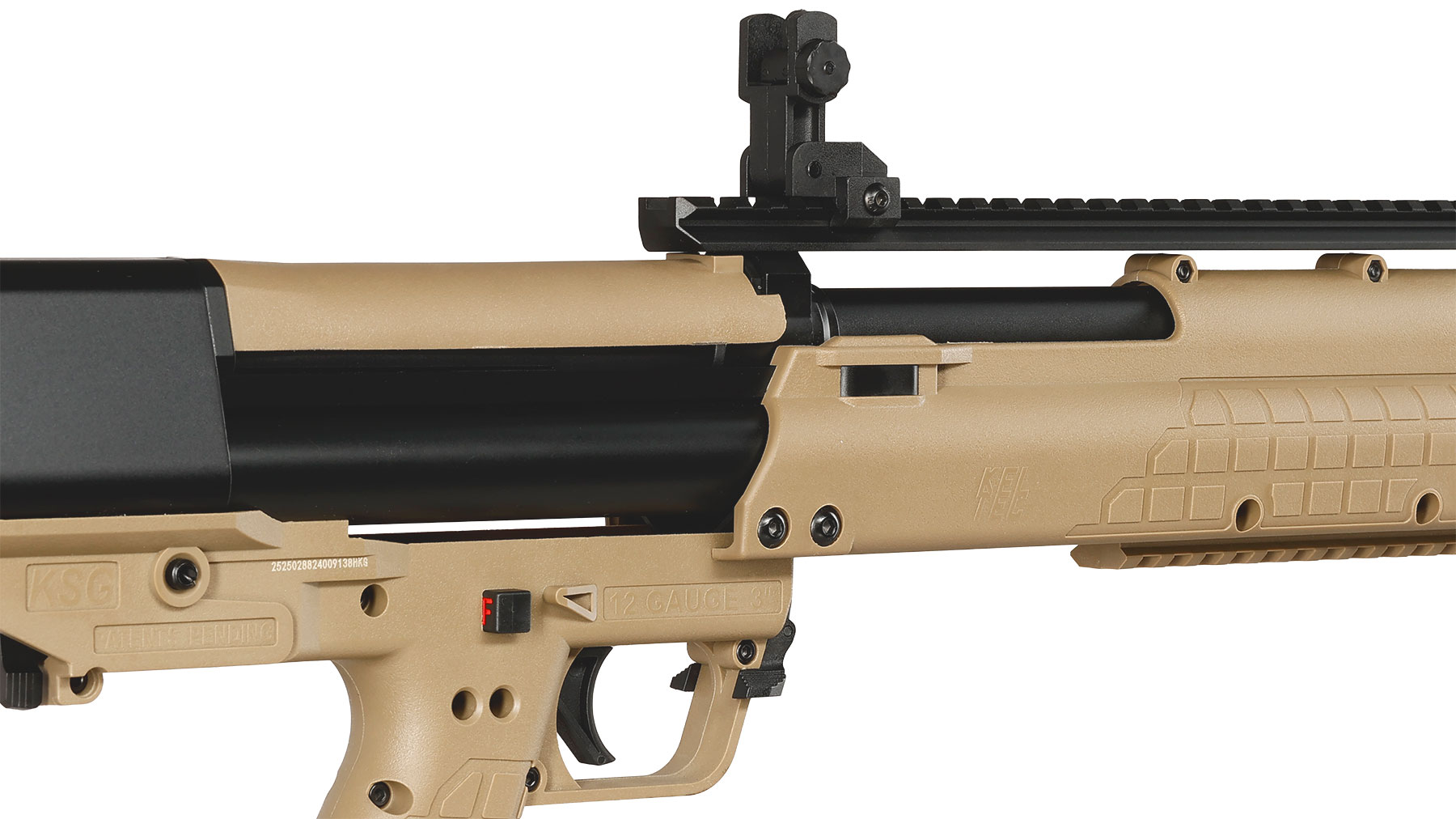 EMG KelTec KSG Multi-Shot Bullpup Pump Action Gas Shotgun 6mm BB Dark Earth Bild 9