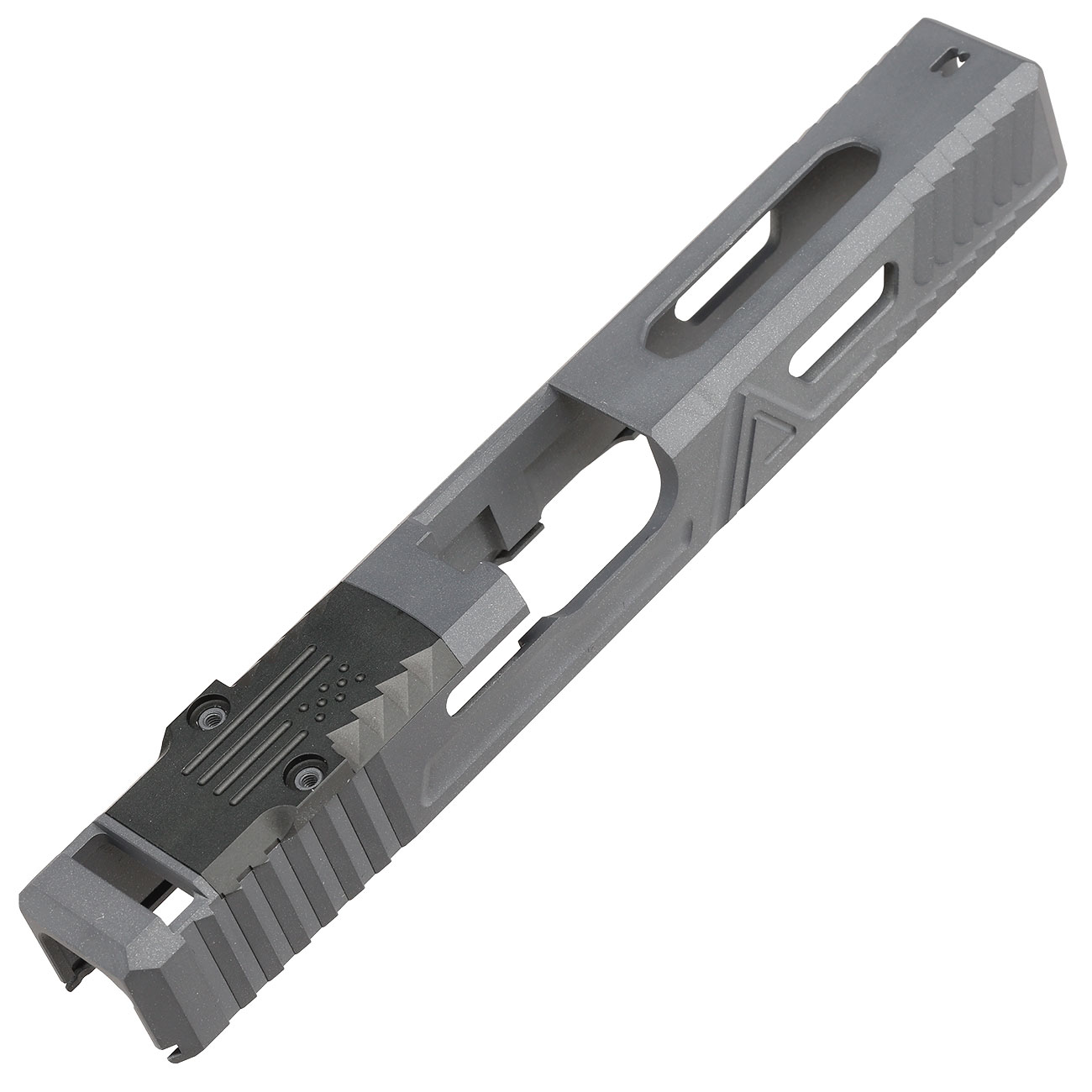 RWA Agency Arms Urban Combat CNC Aluminium Schlitten Set f. TM G17 / WE G17 GBB Pistolen Cerakote Agency grau Bild 4