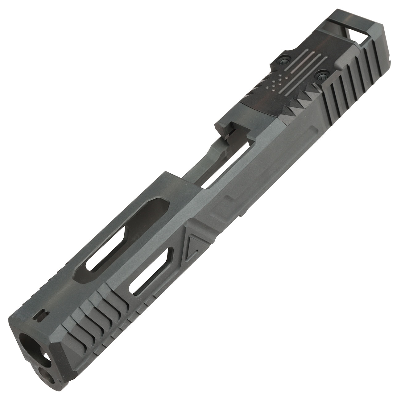 RWA Agency Arms Urban Combat CNC Aluminium Schlitten Set f. TM G17 / WE G17 GBB Pistolen schwarz Bild 3