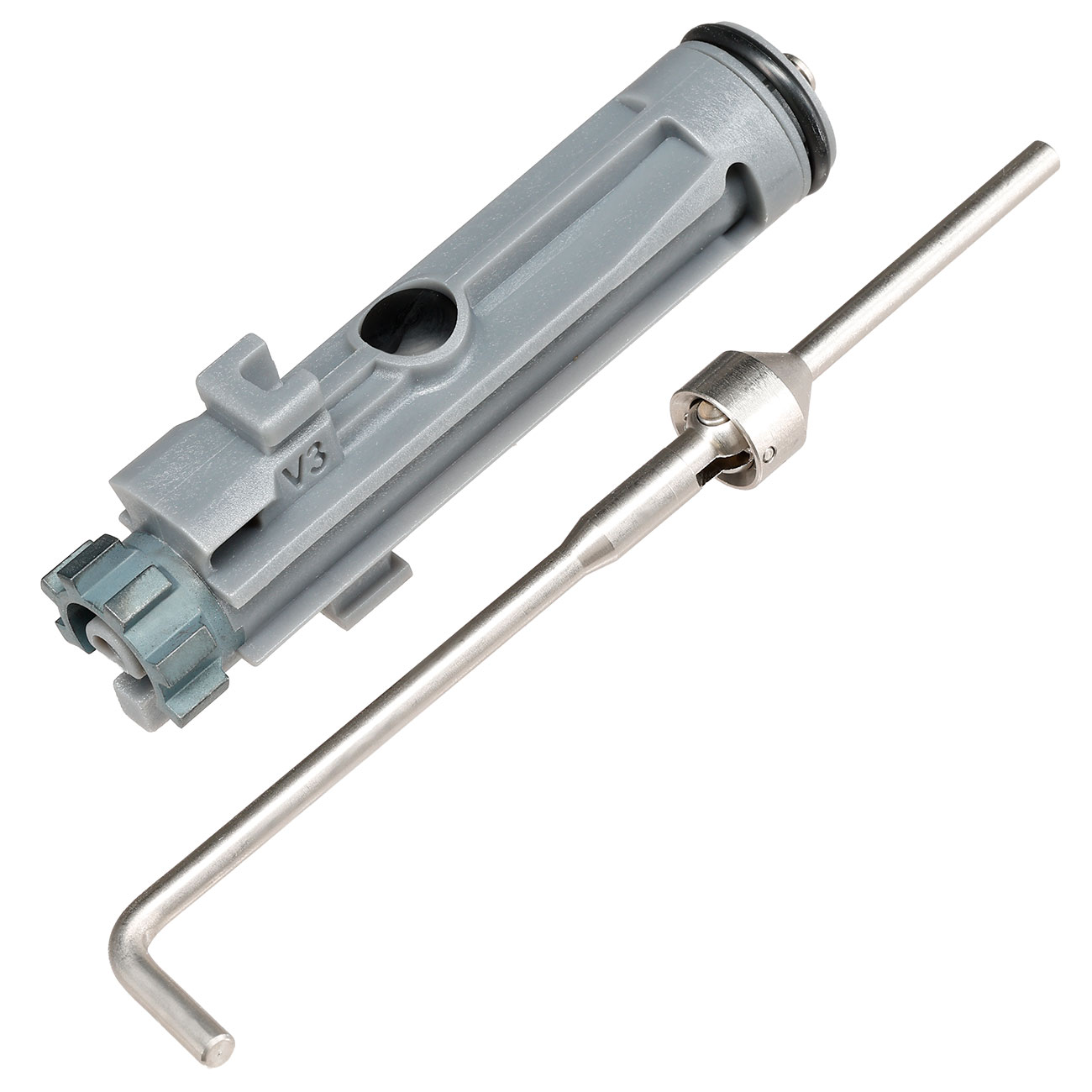 RA-Tech Magnetic Locking Composite Nozzle Set mit NPAS-System Type-3 f. GHK M4 / M16 V3 GBB Serie