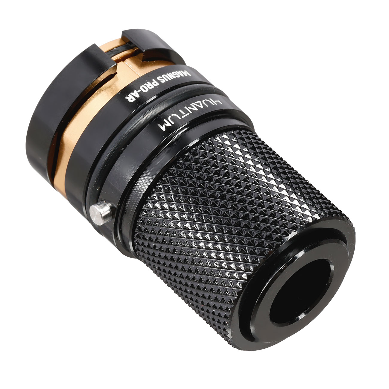 4UANTUM Magnus Pro AR TDC CNC Aluminium Hop-Up Chamber f. GHK / VFC M4 GBB Gewehre schwarz Bild 4