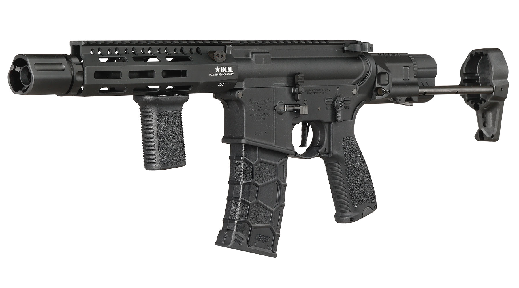 VFC Avalon BCM MCMR Machete SBR Vollmetall Gate Aster System S-AEG 6mm BB schwarz