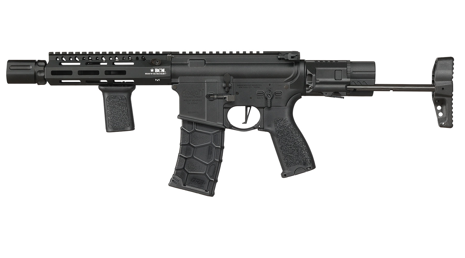 VFC Avalon BCM MCMR Machete SBR Vollmetall Gate Aster System S-AEG 6mm BB schwarz Bild 1