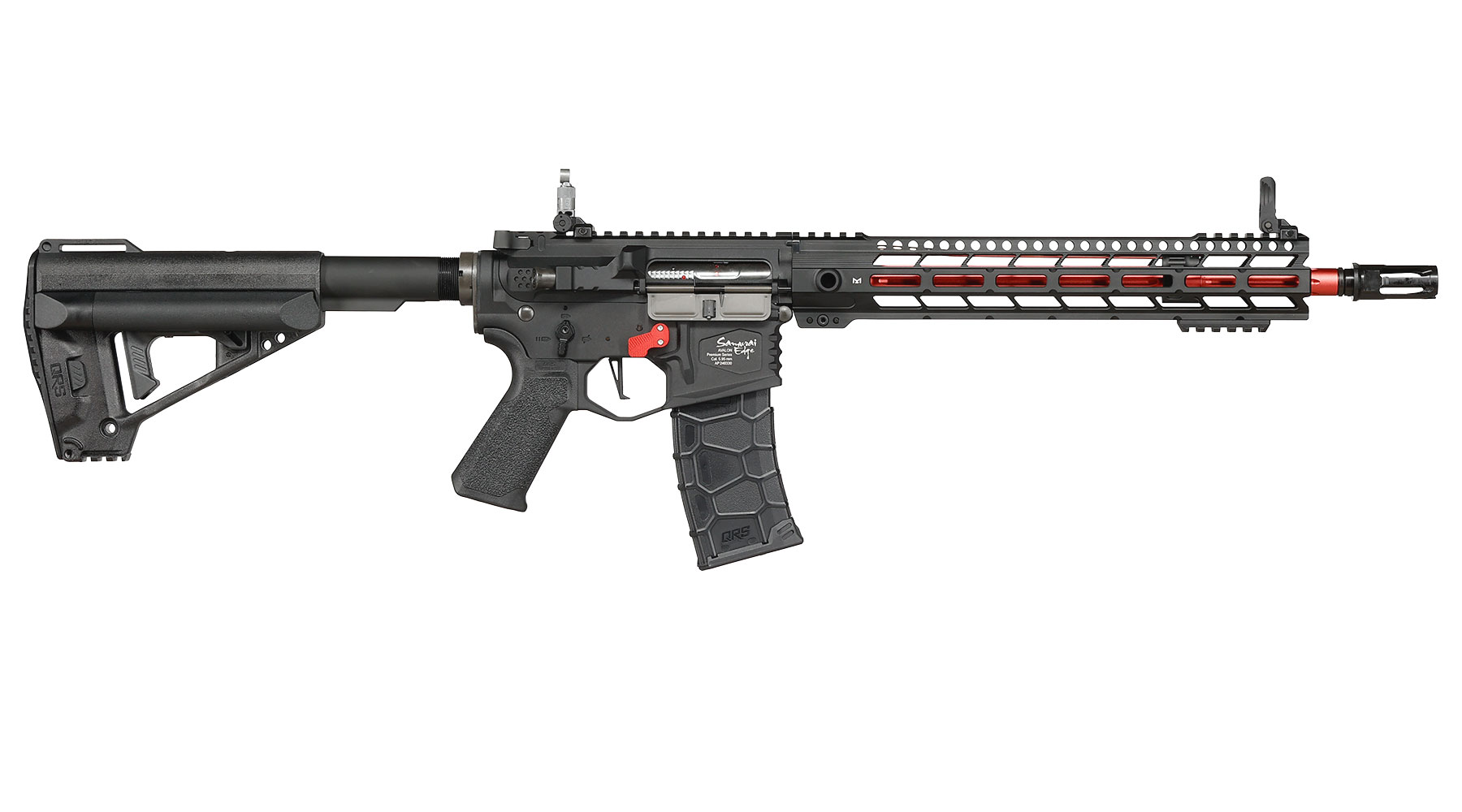 VFC Avalon Samurai Edge Vollmetall Gate Aster System S-AEG 6mm BB Akatsuki / Red Moon Edition Bild 3