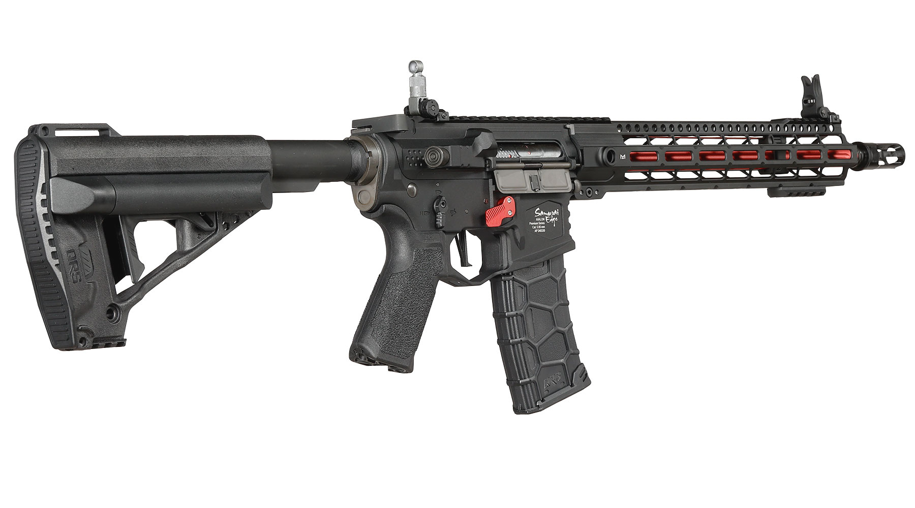 VFC Avalon Samurai Edge Vollmetall Gate Aster System S-AEG 6mm BB Akatsuki / Red Moon Edition Bild 4