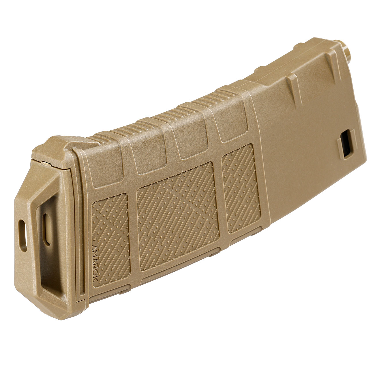 Amarok M4 / M16 AM250 M-Series Polymer Magazin Mid-Cap 250 Schuss Flat Dark Earth - Type A Design Bild 1