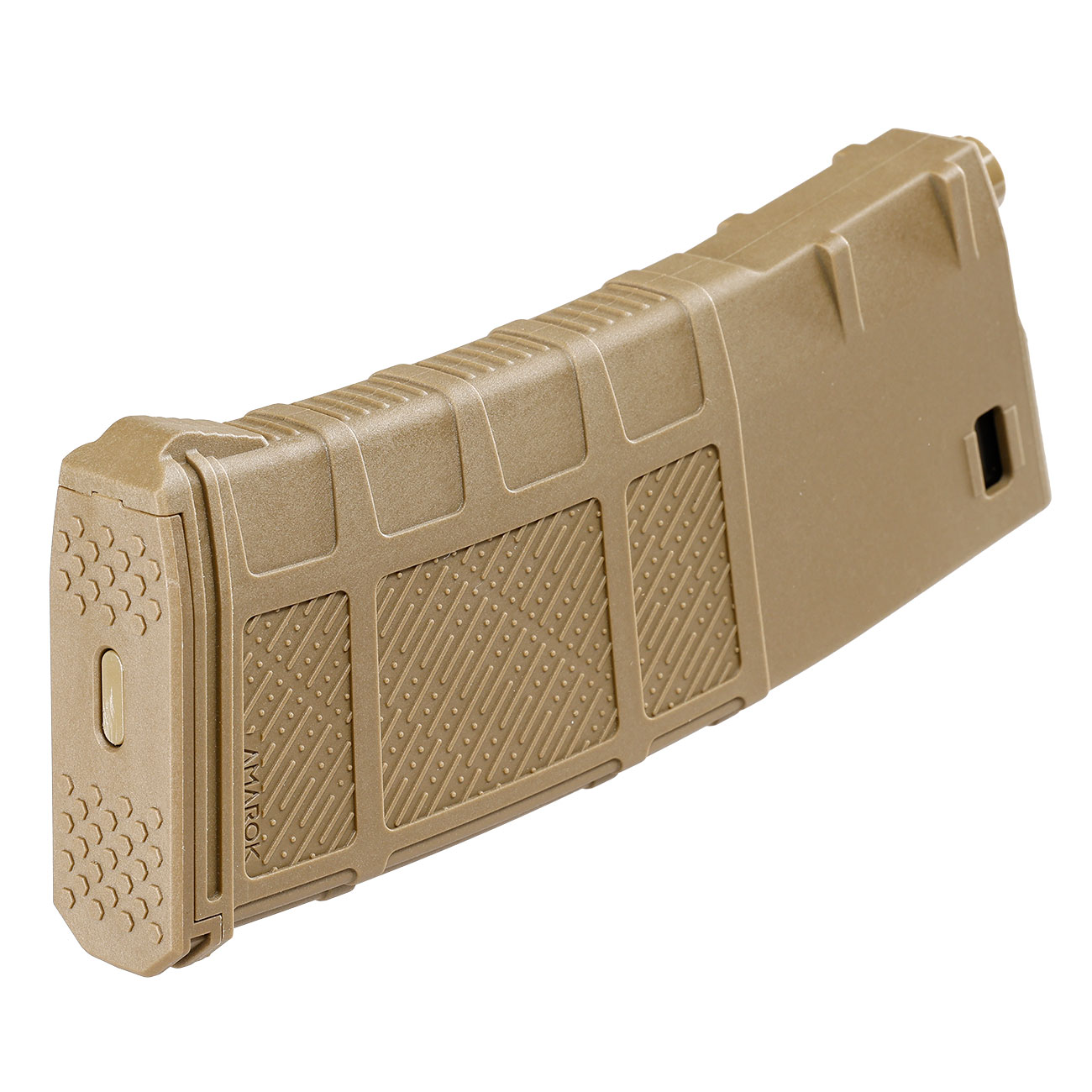 Amarok M4 / M16 AM250 M-Series Polymer Magazin Mid-Cap 250 Schuss Flat Dark Earth - Type A Design Bild 2
