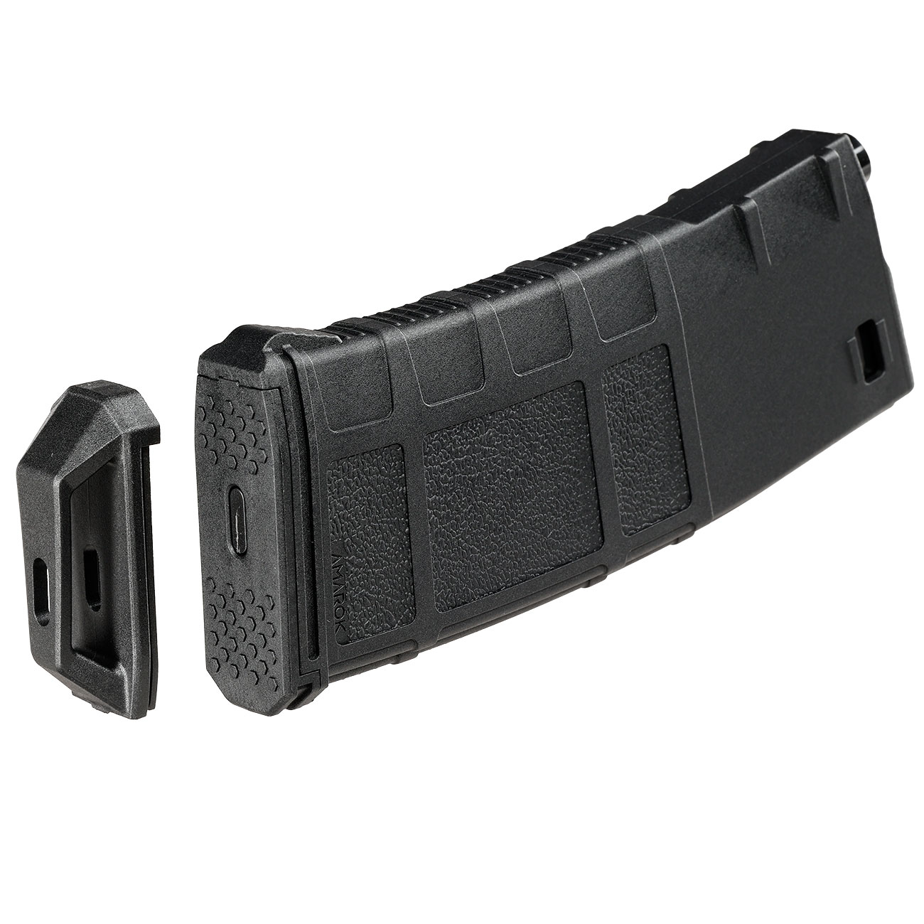 Amarok M4 / M16 AM250 M-Series Polymer Magazin Mid-Cap 250 Schuss schwarz - Type B Design Bild 3