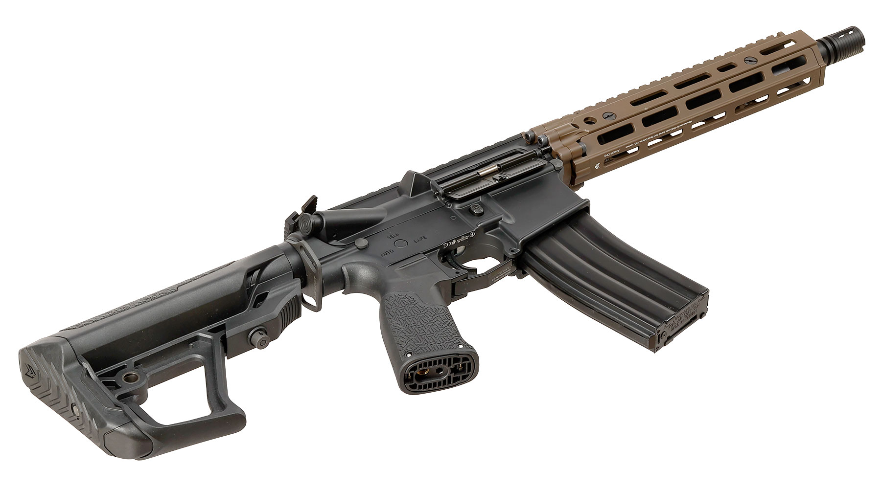 ICS / EMG Daniel Defense MK18 RIII Vollmetall SSS-Mosfet 3.0 S-AEG 6mm BB Dualtone Bild 5