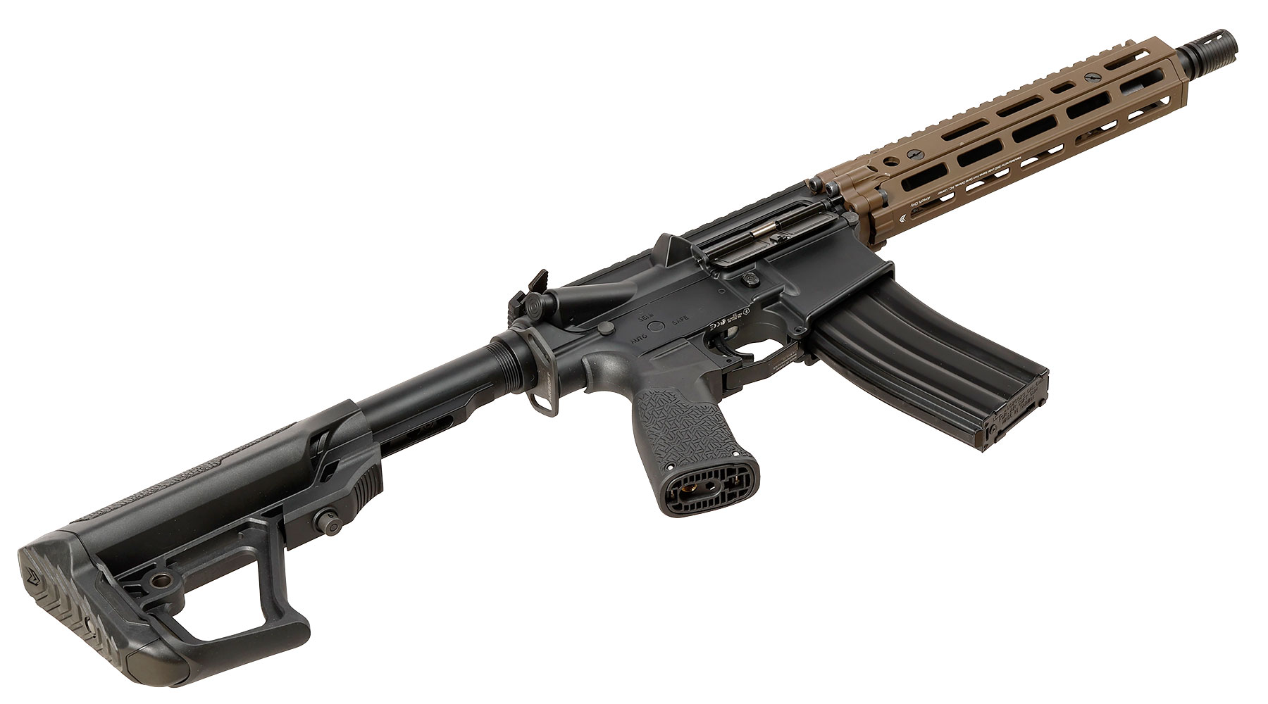 ICS / EMG Daniel Defense MK18 RIII Vollmetall SSS-Mosfet 3.0 S-AEG 6mm BB Dualtone Bild 6