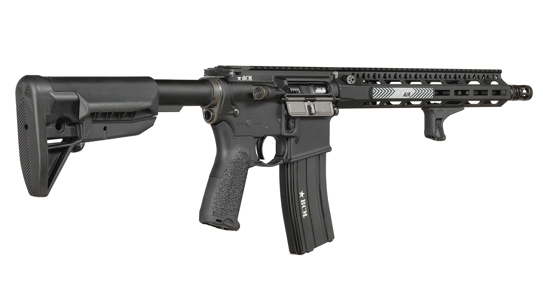 VFC BCM MK2 MCMR Carbine 14.5 Zoll Vollmetall Gas-Blow-Back 6mm BB schwarz - Deluxe Version Bild 4