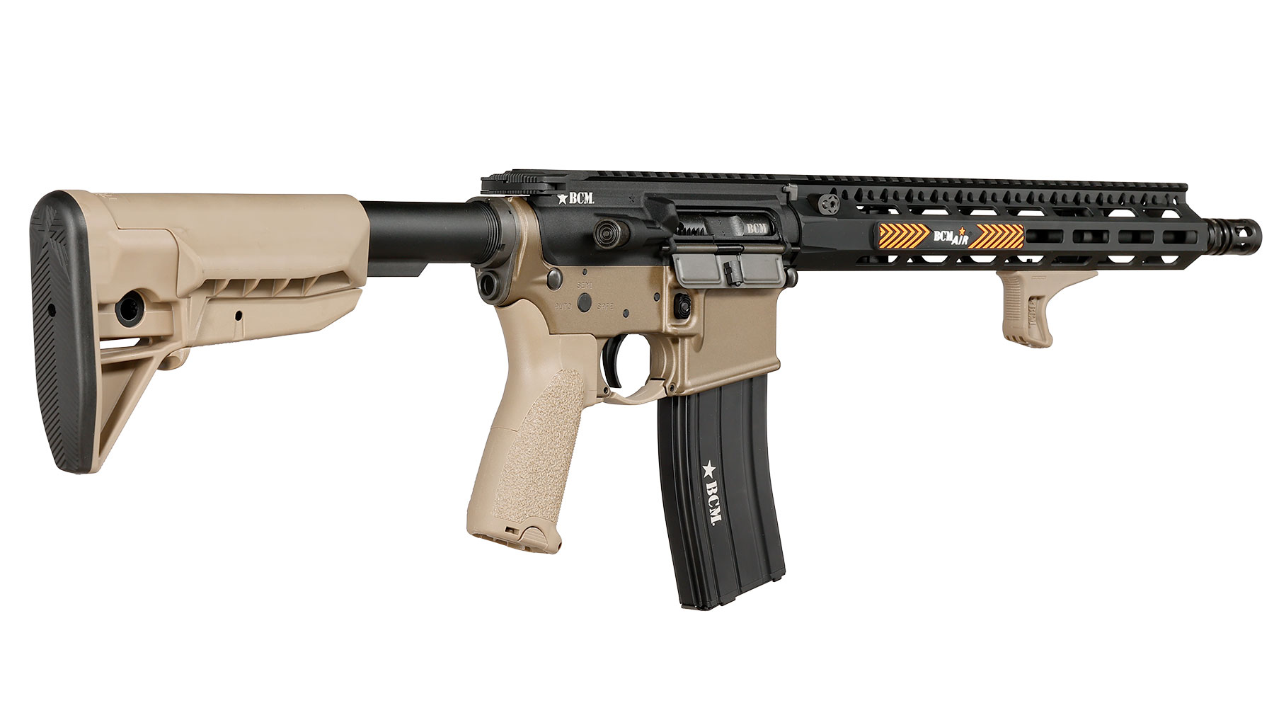 VFC BCM MK2 MCMR Carbine 14.5 Zoll Vollmetall Gas-Blow-Back 6mm BB Two Tone - Deluxe Version Bild 4