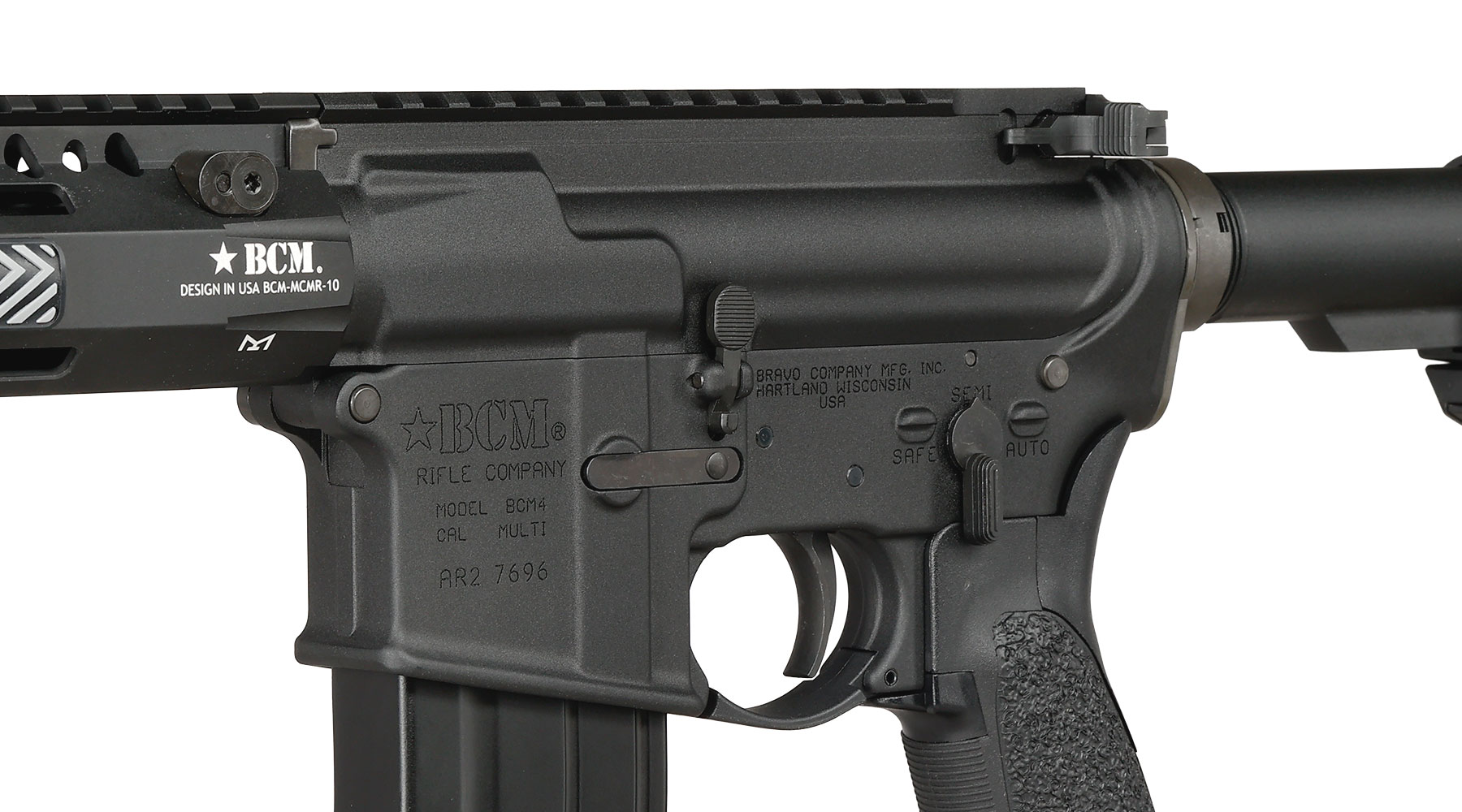 VFC BCM MK2 MCMR CQB 11.5 Zoll Vollmetall Gas-Blow-Back 6mm BB schwarz - Deluxe Version Bild 8