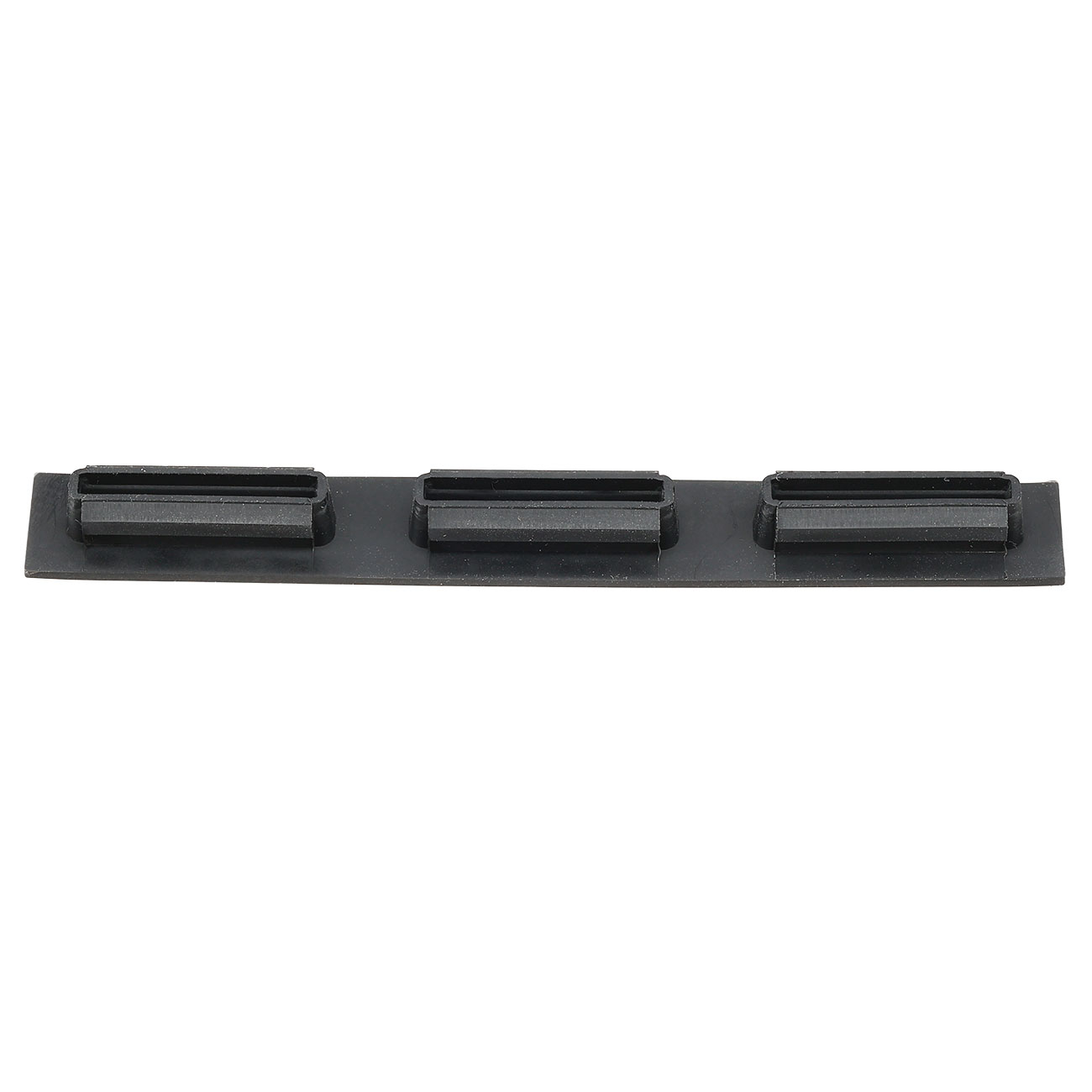 Amarok Sports M-LOK Soft Gummi Rail Cover Set 3 Panels (4 Stck) schwarz Bild 3