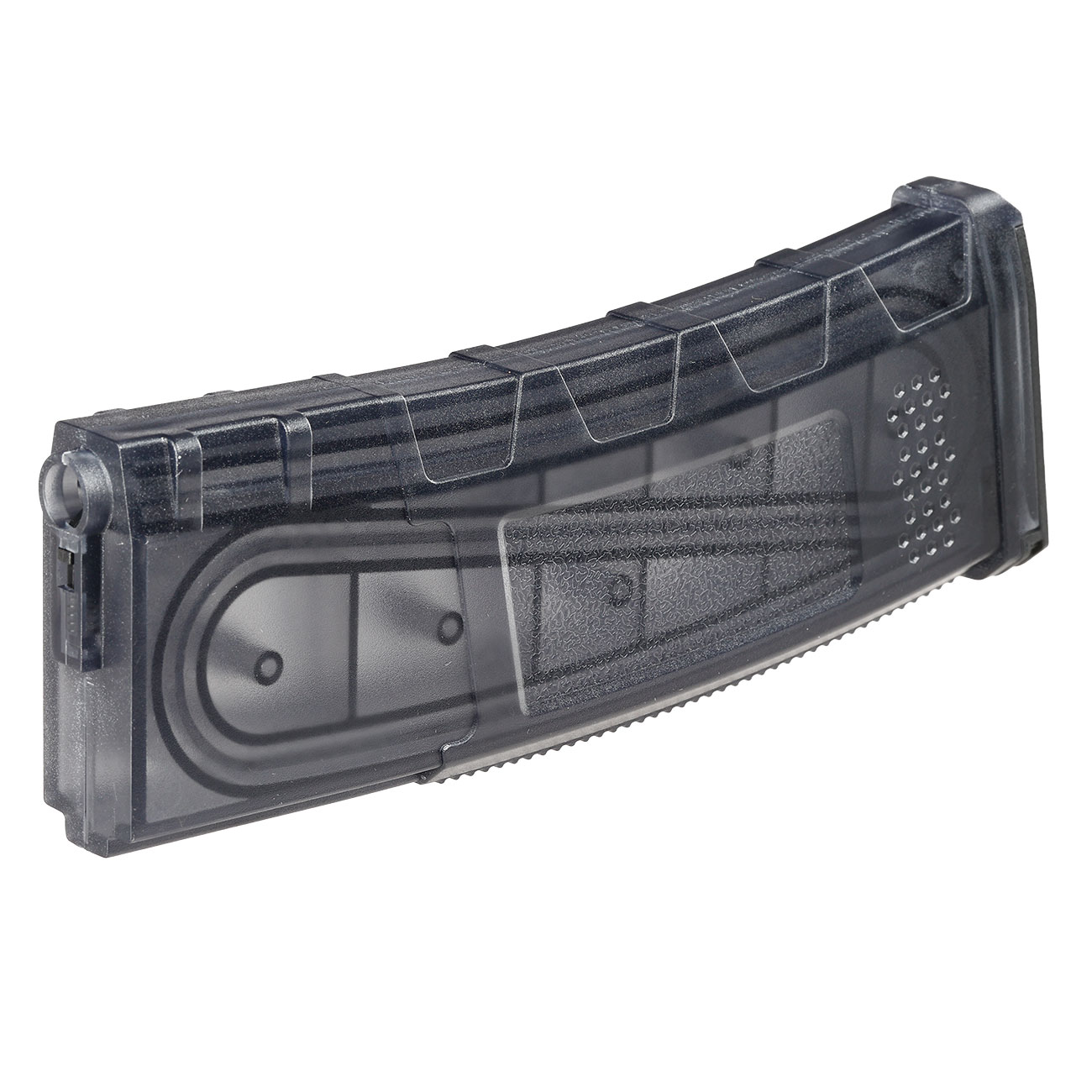 Amarok M4 / M16 AM160 M-Series Polycarbonate Magazin Mid-Cap 160 Schuss grau-transparent