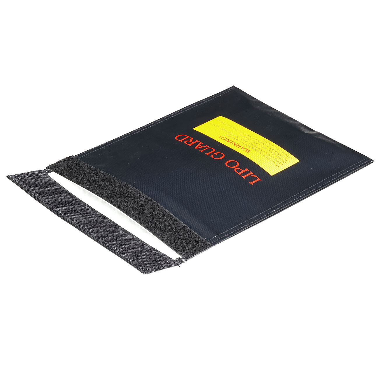 8Fields Premium LiPo Safety Bag Large 23 x 30 cm Feuerfeste Sicherheitstasche schwarz Bild 2