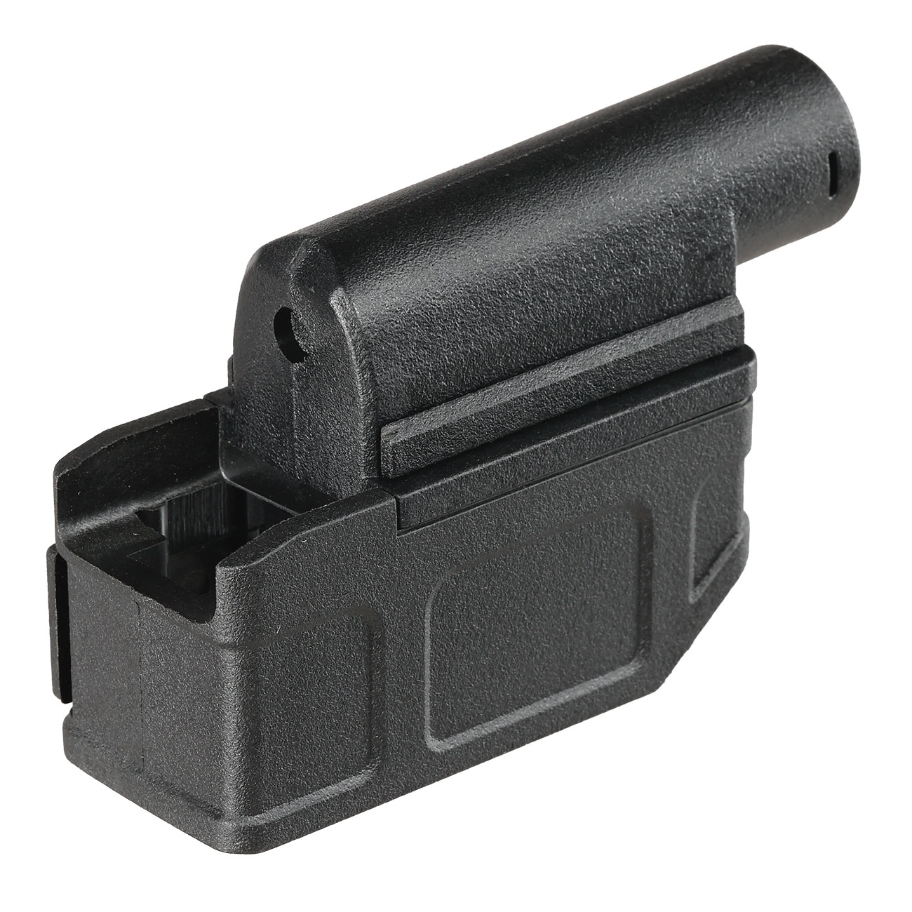 BattleAxe M4 / M16 S-AEG Magazinadapter f. Tokyo Marui kompatible M870 Shotguns schwarz Bild 2