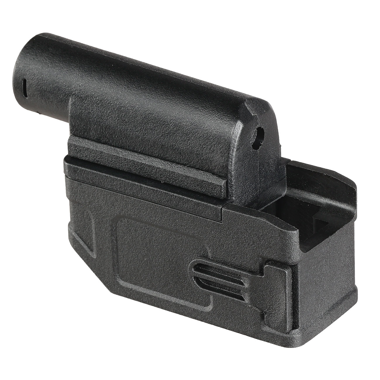 BattleAxe M4 / M16 S-AEG Magazinadapter f. Tokyo Marui kompatible M870 Shotguns schwarz Bild 3