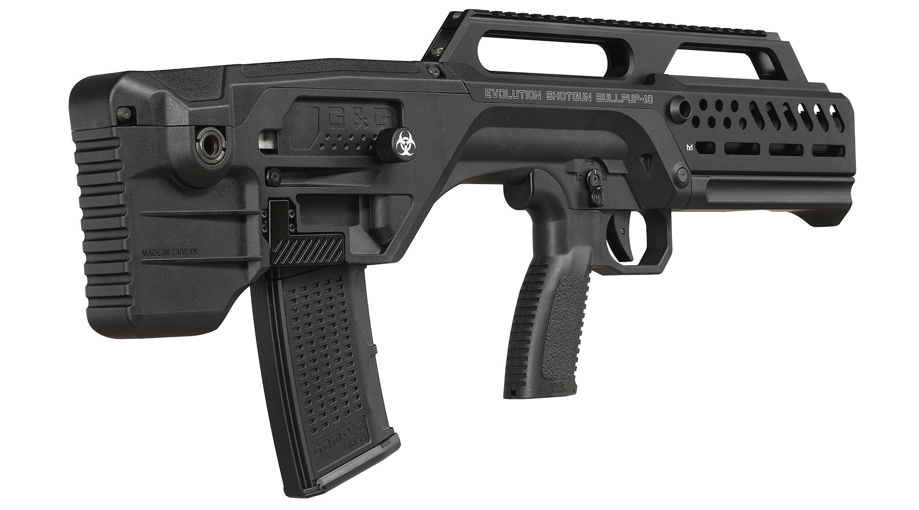 G&G ESG B-10 NBB Gas Shotgun 6mm BB schwarz Bild 3