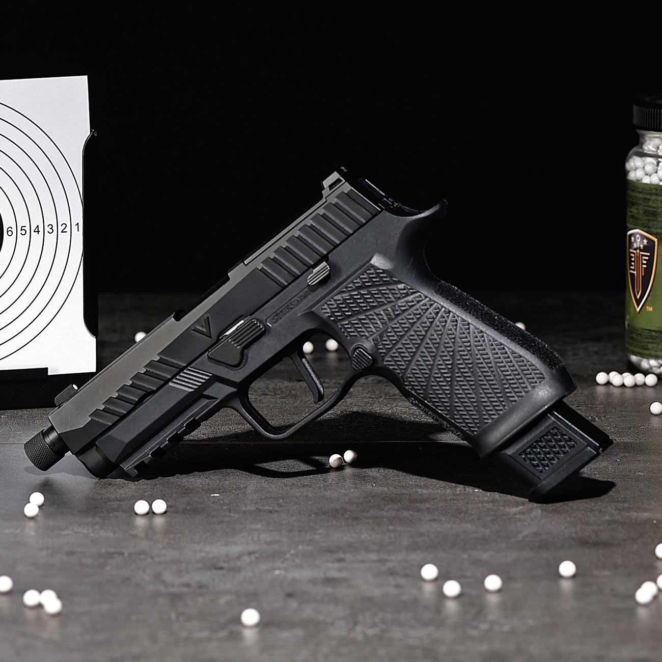 VFC / Stark Arms SA320 Tactical mit Metallschlitten GBB 6mm BB schwarz Bild 1