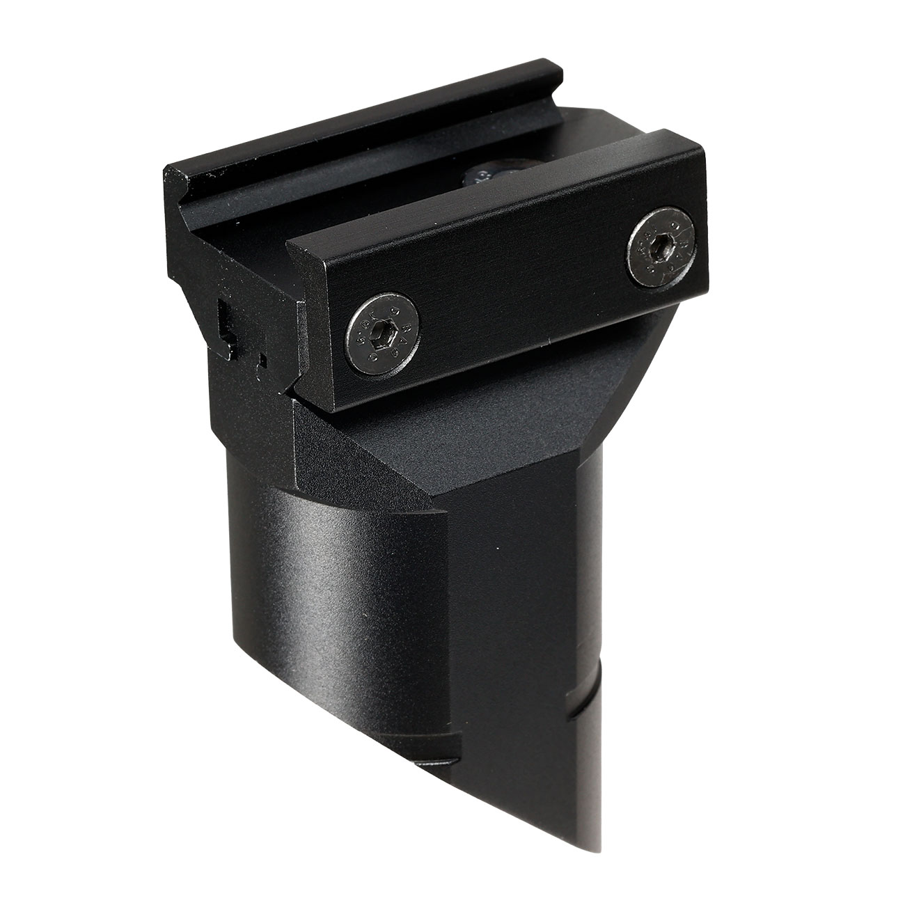 5KU CNC Aluminium Short Tactical PK-6 Russian Frontgriff f. 20 - 22 mm Schienen schwarz Bild 2