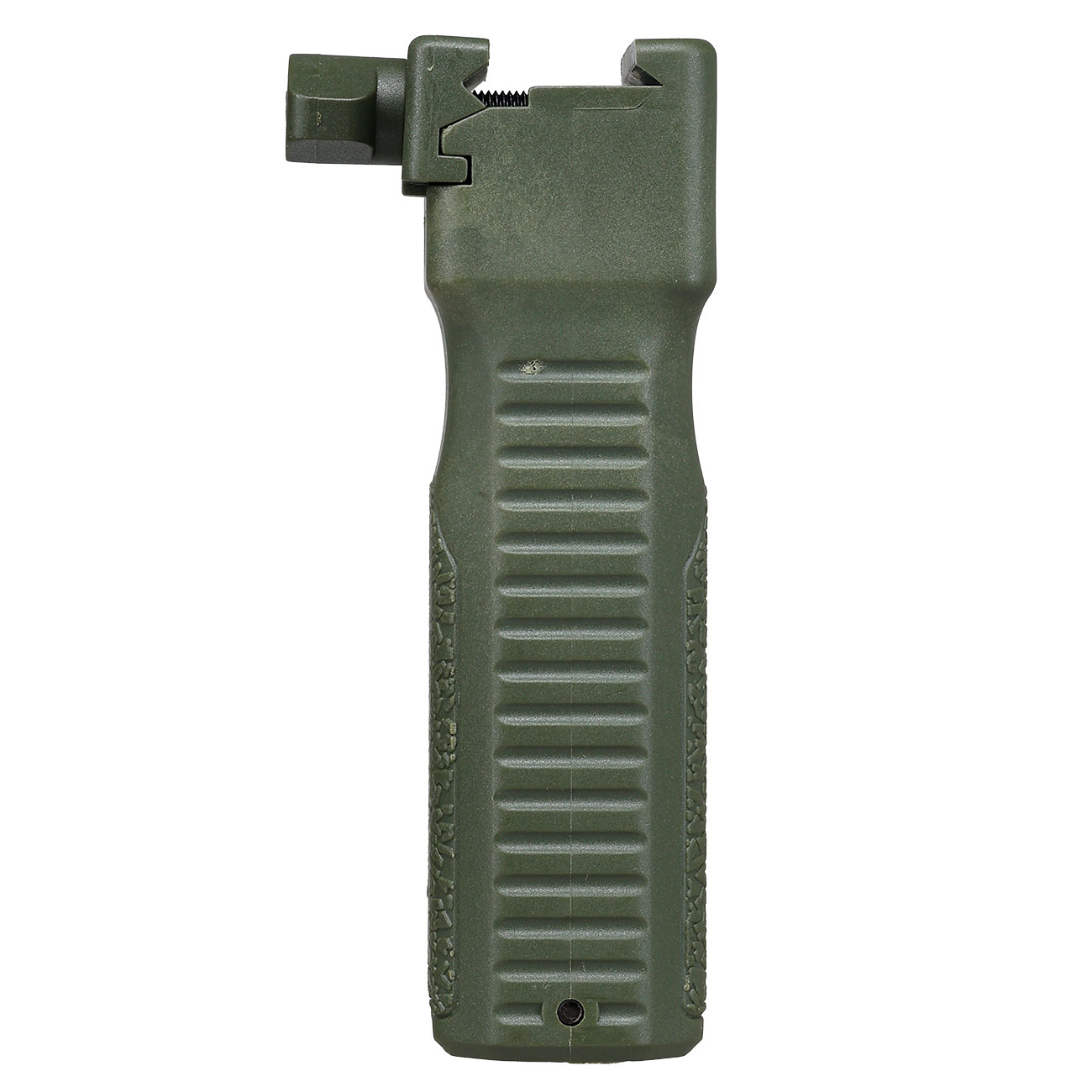 WoSport Tactical Bipod Frontgriff 2.0 mit integriertem Zweibein f. 20 - 22mm Schienen oliv Bild 6