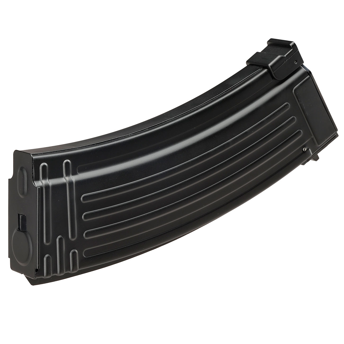 BattleAxe AK74 Stahlblech Magazin Mid-Cap 140 Schuss schwarz Bild 1