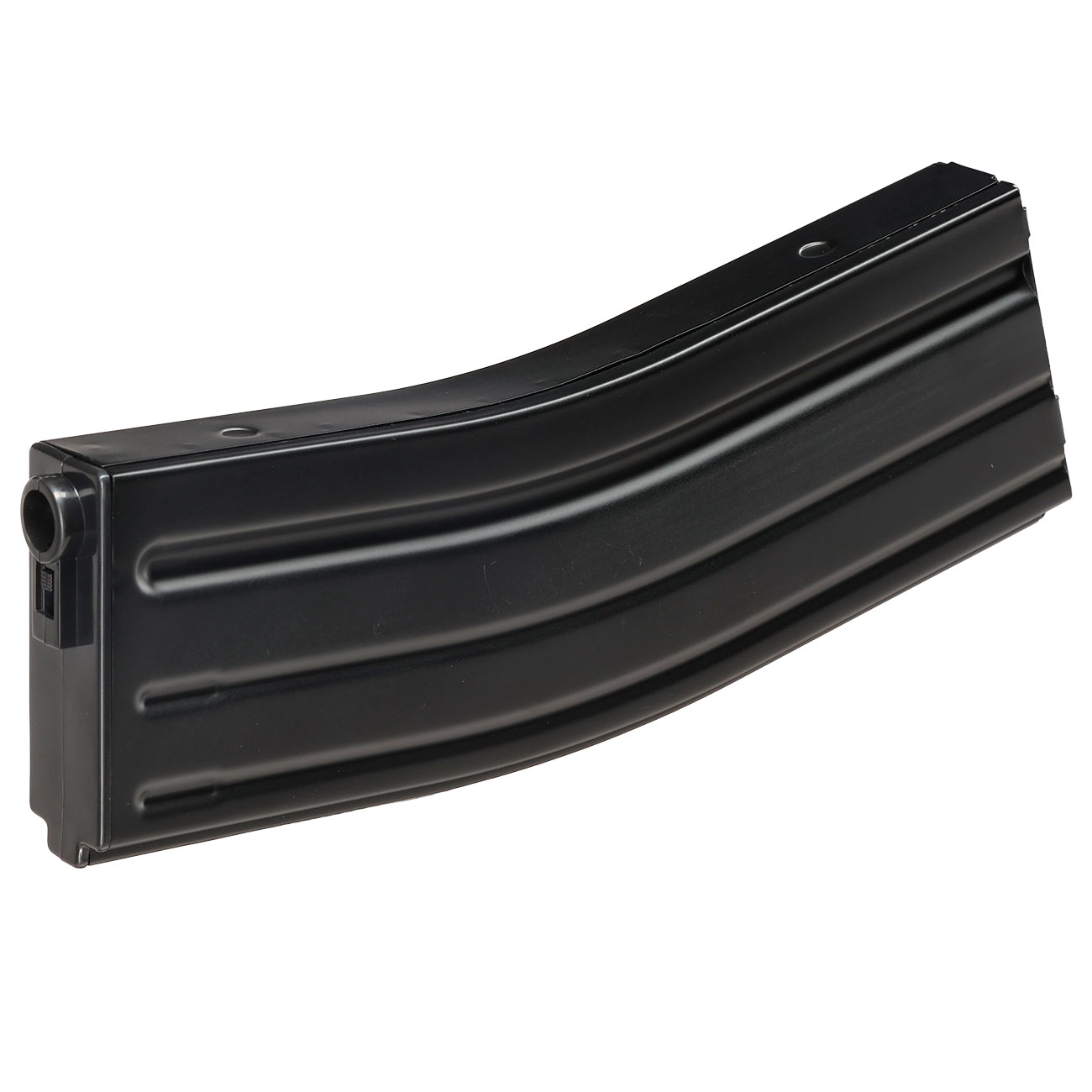 BattleAxe M4 / M16 Stahlblech Magazin Mid-Cap 200 Schuss schwarz