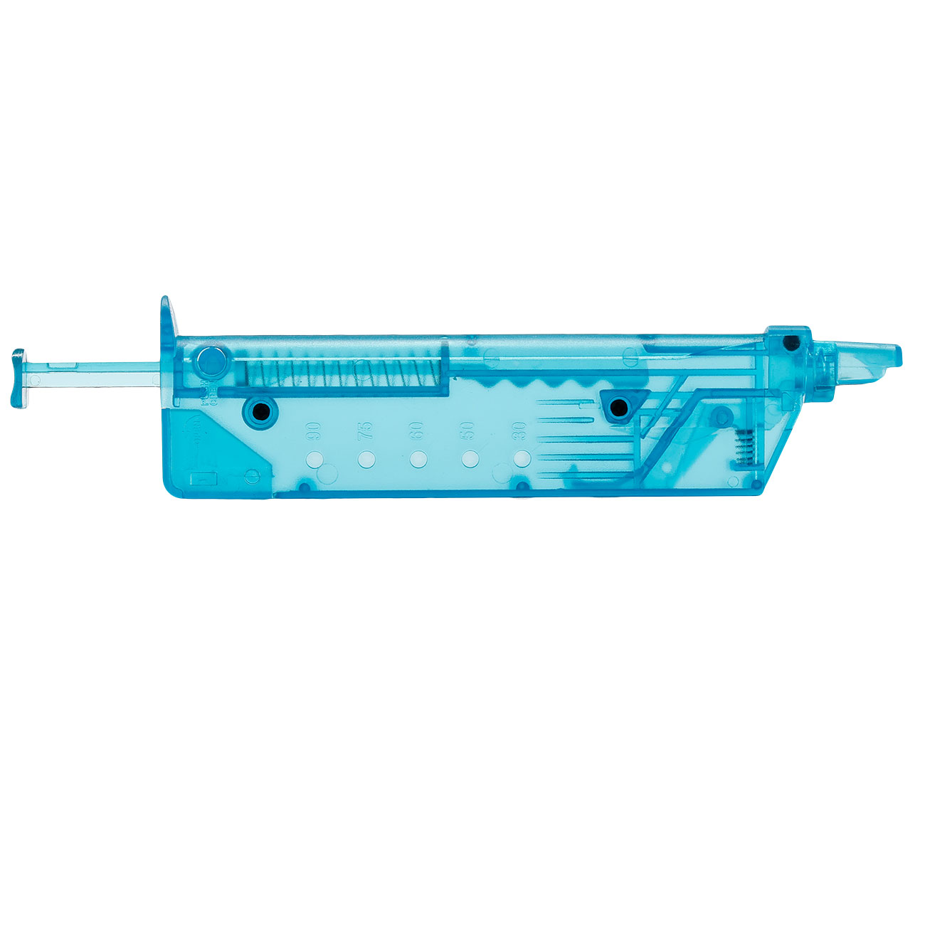Delta Armory Standard Speedloader fr 100 BBs blau-transparent Bild 5