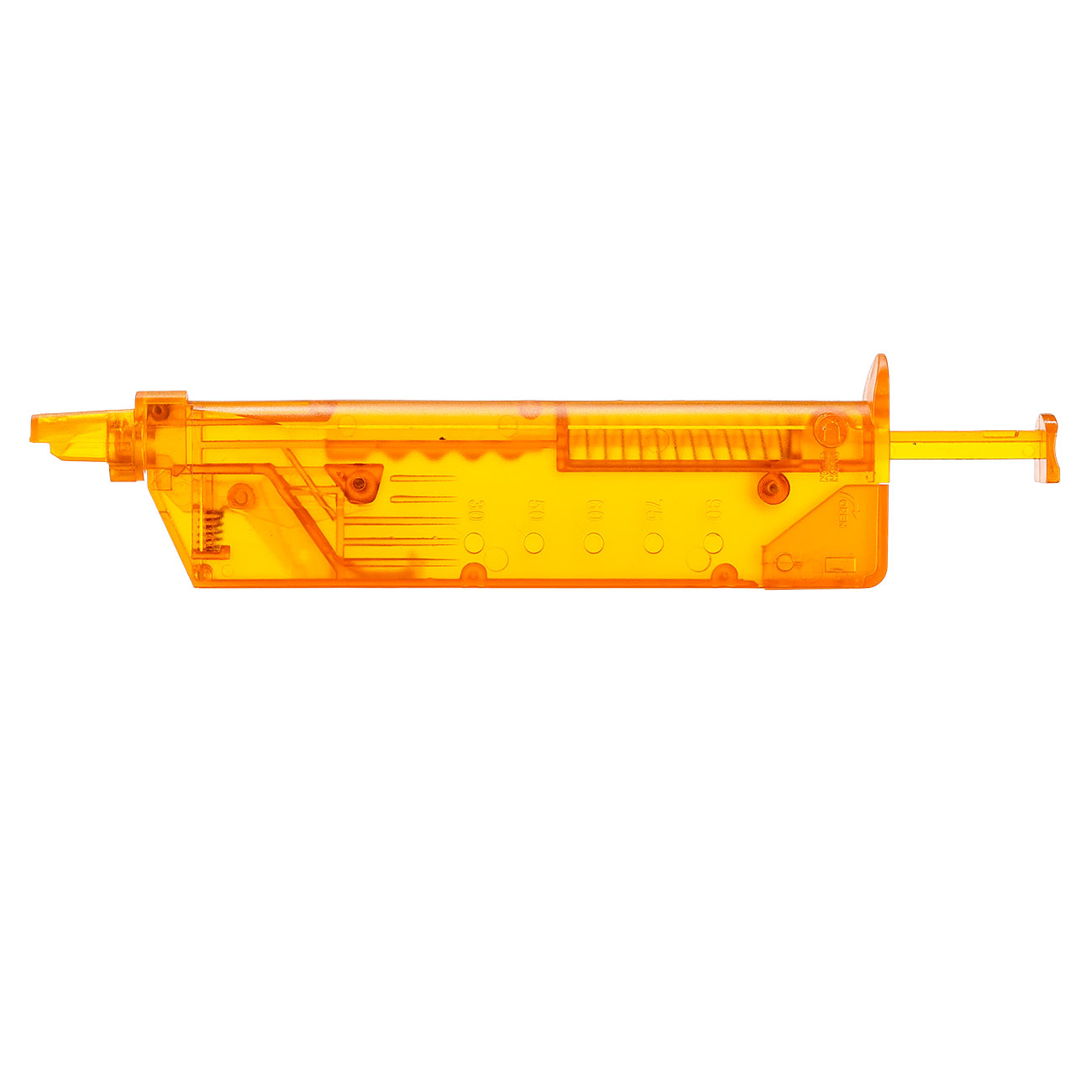 Delta Armory Standard Speedloader fr 100 BBs orange-transparent Bild 3